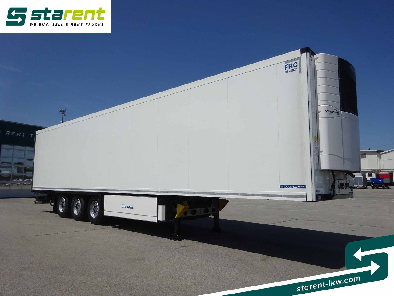 Krone Thermotrailer Carrier Vector 1550, Zurrleisten - Semi-reboque frigorífico: foto 3 Krone Thermotrailer Carrier Vector 1550, Zurrleisten - Semi-reboque frigorífico: foto 3