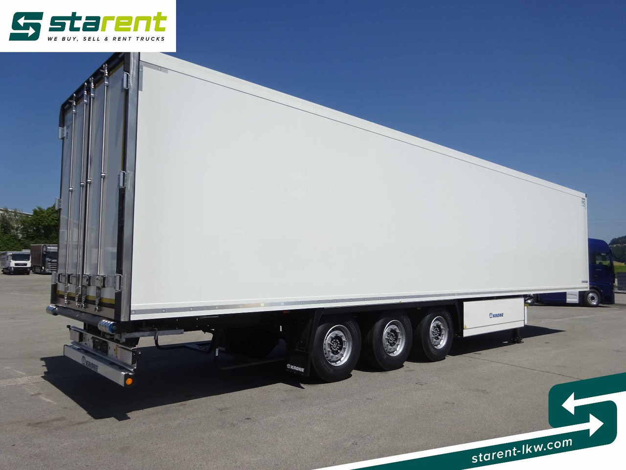 Krone Thermotrailer Carrier Vector 1550, Zurrleisten - Semi-reboque frigorífico: foto 5 Krone Thermotrailer Carrier Vector 1550, Zurrleisten - Semi-reboque frigorífico: foto 5