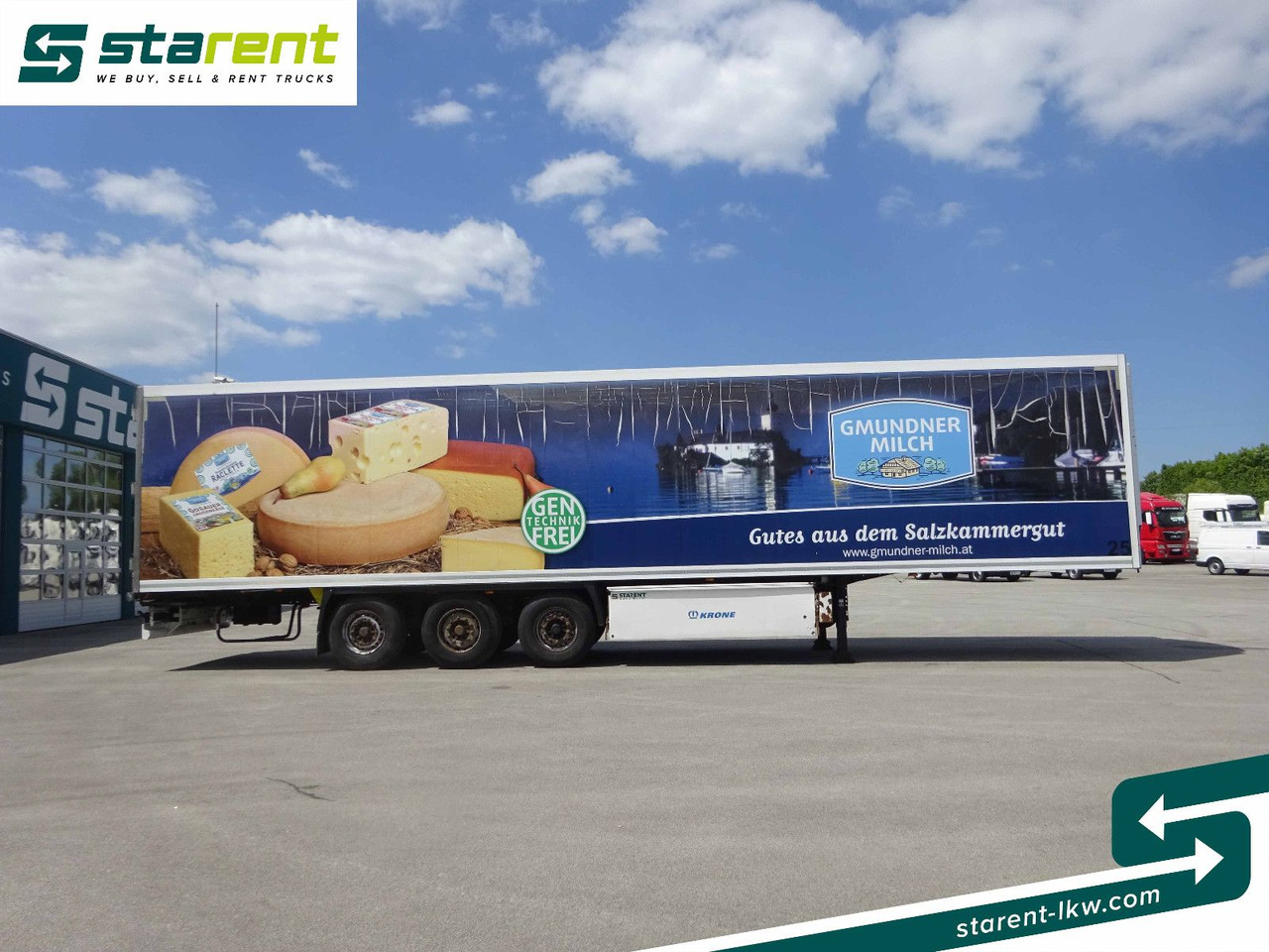 Krone Thermotrailer, Carrier Vector 1950 MT°, 3 Zonen - Semi-reboque frigorífico: foto 4 Krone Thermotrailer, Carrier Vector 1950 MT°, 3 Zonen - Semi-reboque frigorífico: foto 4