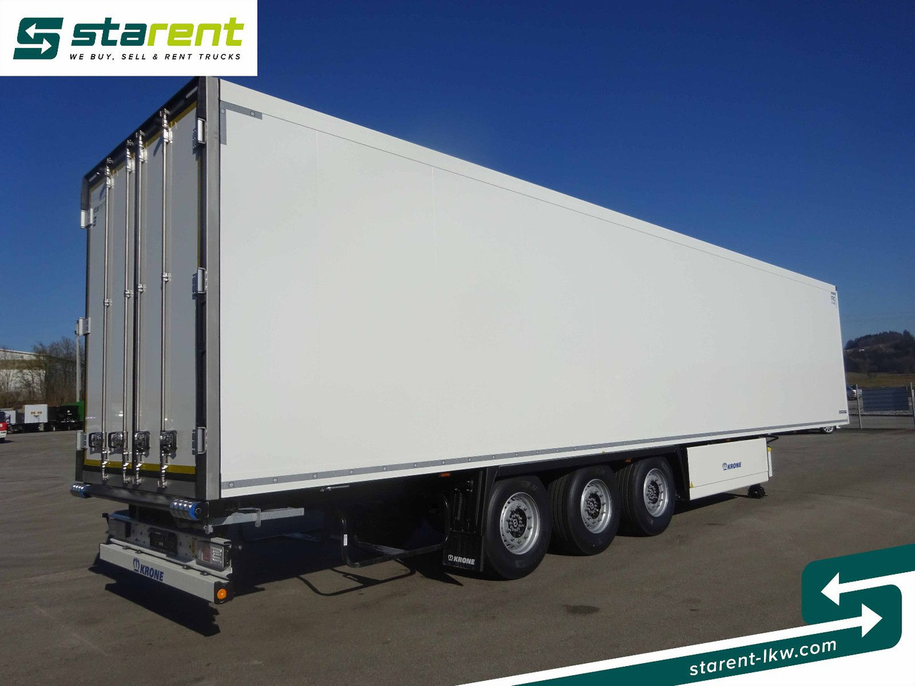 Krone Tiefkühler Carrier Vector 1550, Liftachse - Semi-reboque frigorífico: foto 5 Krone Tiefkühler Carrier Vector 1550, Liftachse - Semi-reboque frigorífico: foto 5