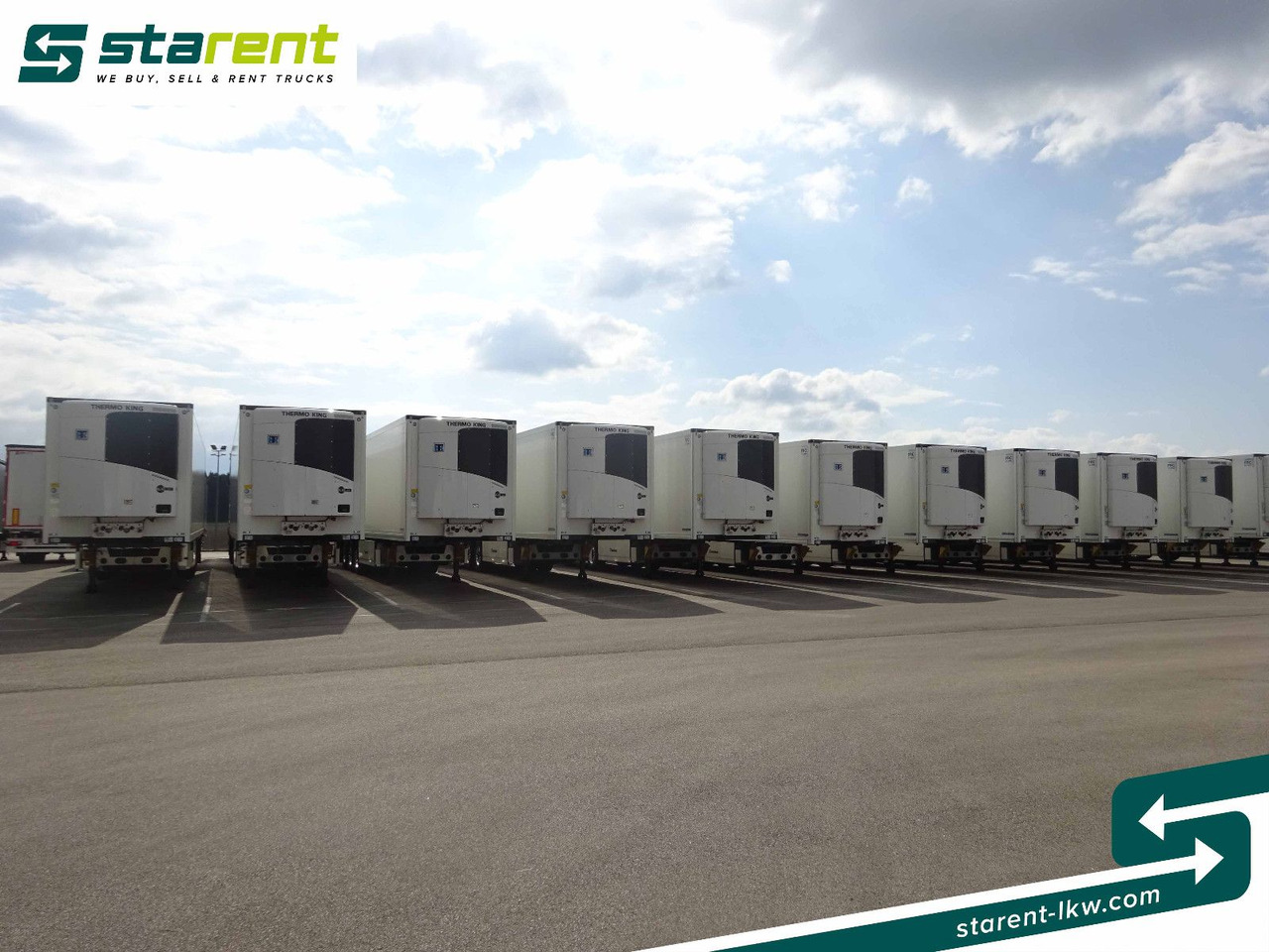 Krone Tiefkühler TK SLXi300 Doppelstock Blumenbreit - Semi-reboque frigorífico: foto 2 Krone Tiefkühler TK SLXi300 Doppelstock Blumenbreit - Semi-reboque frigorífico: foto 2