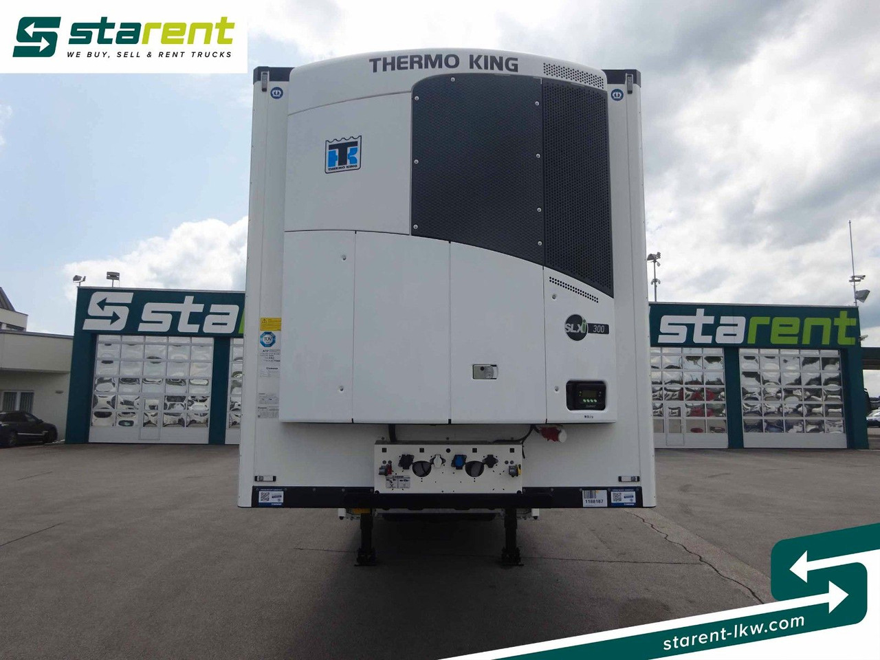 Krone Tiefkühler TK SLXi300 Doppelstock Blumenbreit - Semi-reboque frigorífico: foto 2 Krone Tiefkühler TK SLXi300 Doppelstock Blumenbreit - Semi-reboque frigorífico: foto 2