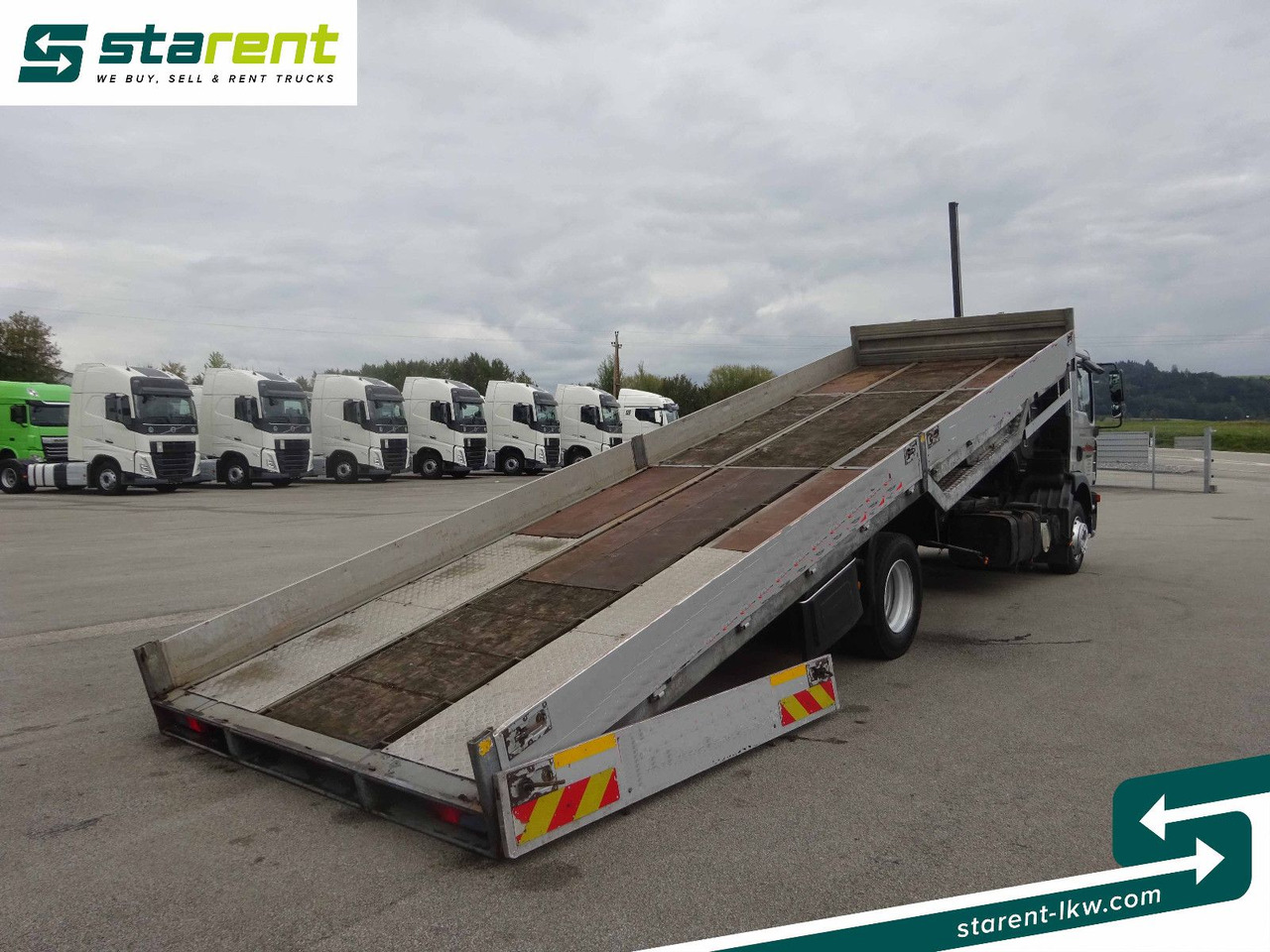 MAN TGM 12.280, Fahrzeugtransporter, kippbar - Camião transporte de veículos: foto 3 MAN TGM 12.280, Fahrzeugtransporter, kippbar - Camião transporte de veículos: foto 3