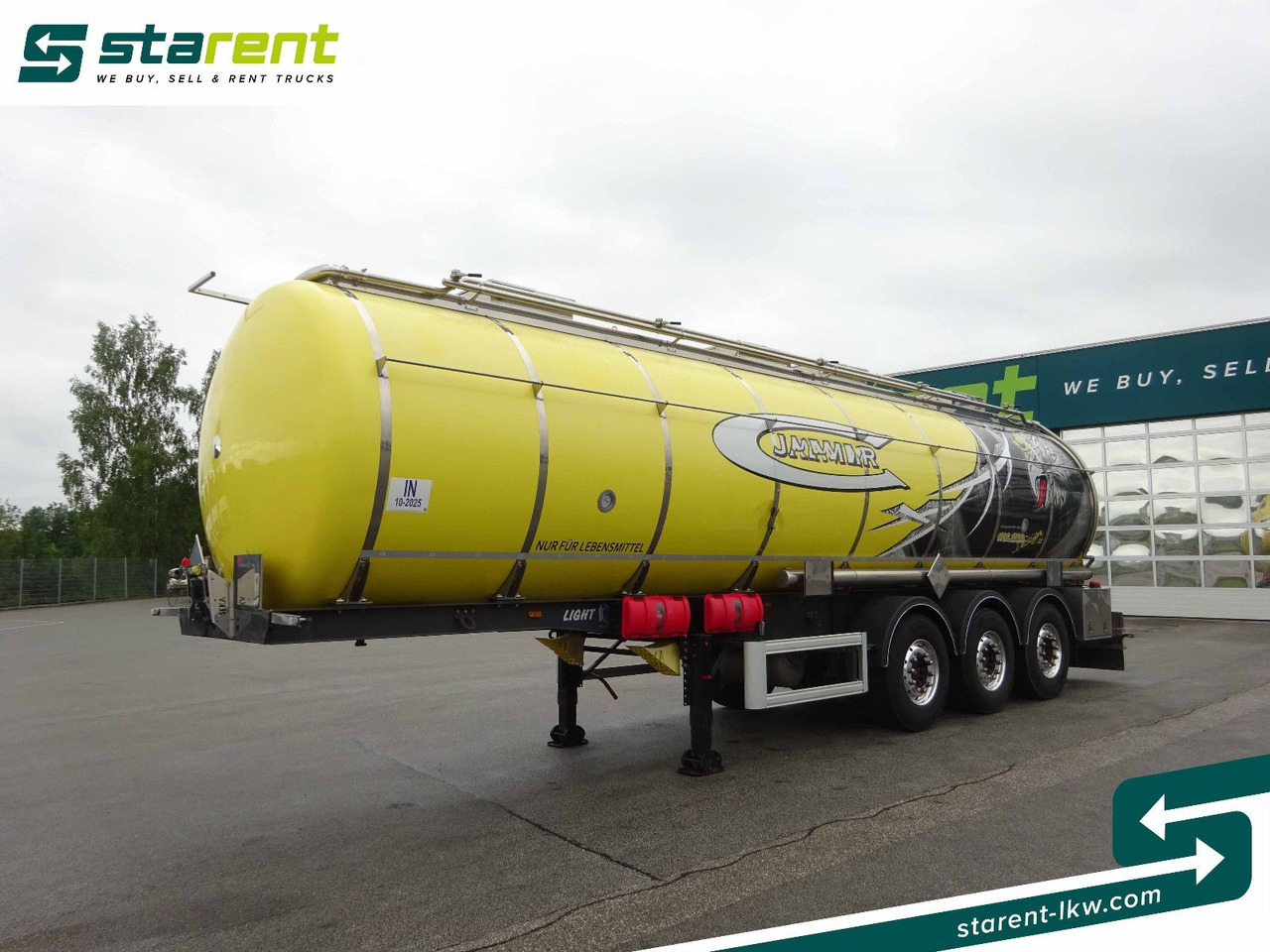 SEKA Lebensmitteltank, ADR, 33.000L, Liftachse - Semi-reboque cisterna: foto 1 SEKA Lebensmitteltank, ADR, 33.000L, Liftachse - Semi-reboque cisterna: foto 1