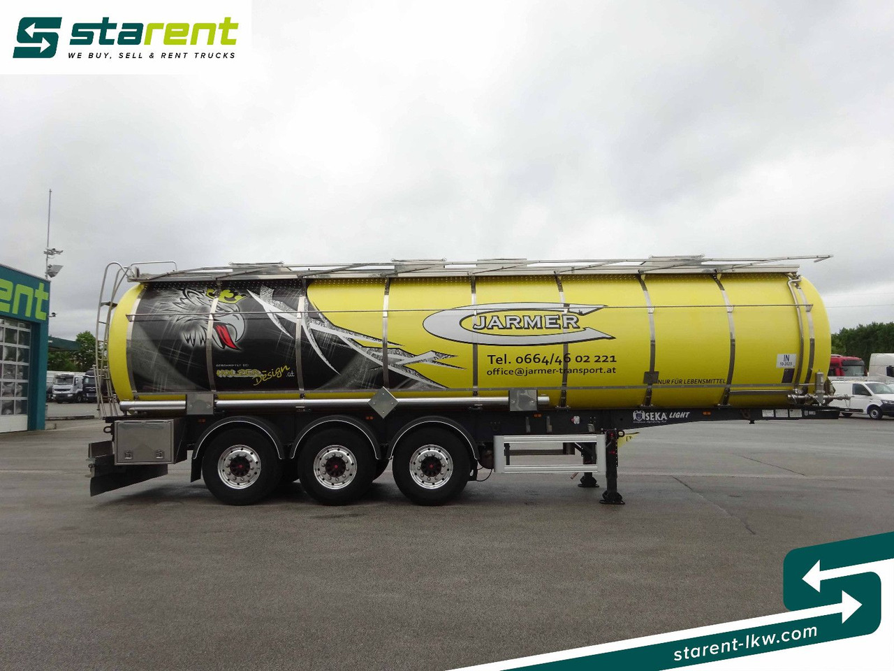 SEKA Lebensmitteltank, ADR, 33.000L, Liftachse - Semi-reboque cisterna: foto 4 SEKA Lebensmitteltank, ADR, 33.000L, Liftachse - Semi-reboque cisterna: foto 4