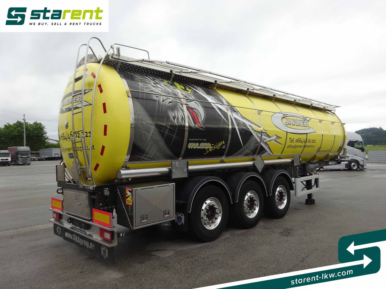 SEKA Lebensmitteltank, ADR, 33.000L, Liftachse - Semi-reboque cisterna: foto 5 SEKA Lebensmitteltank, ADR, 33.000L, Liftachse - Semi-reboque cisterna: foto 5
