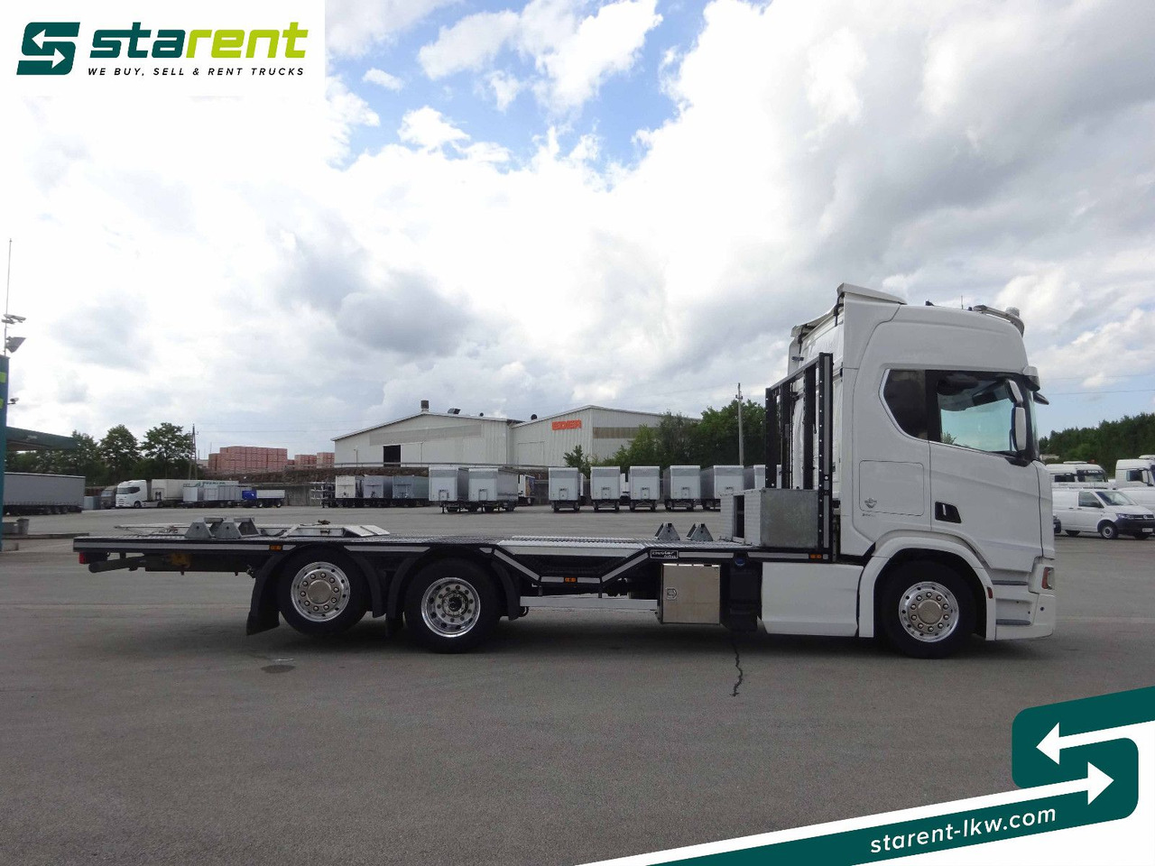 Scania R770 V8 Fahrzeugtransporter, Retarder, Seilwinde - Camião de caixa aberta/ Plataforma: foto 4 Scania R770 V8 Fahrzeugtransporter, Retarder, Seilwinde - Camião de caixa aberta/ Plataforma: foto 4