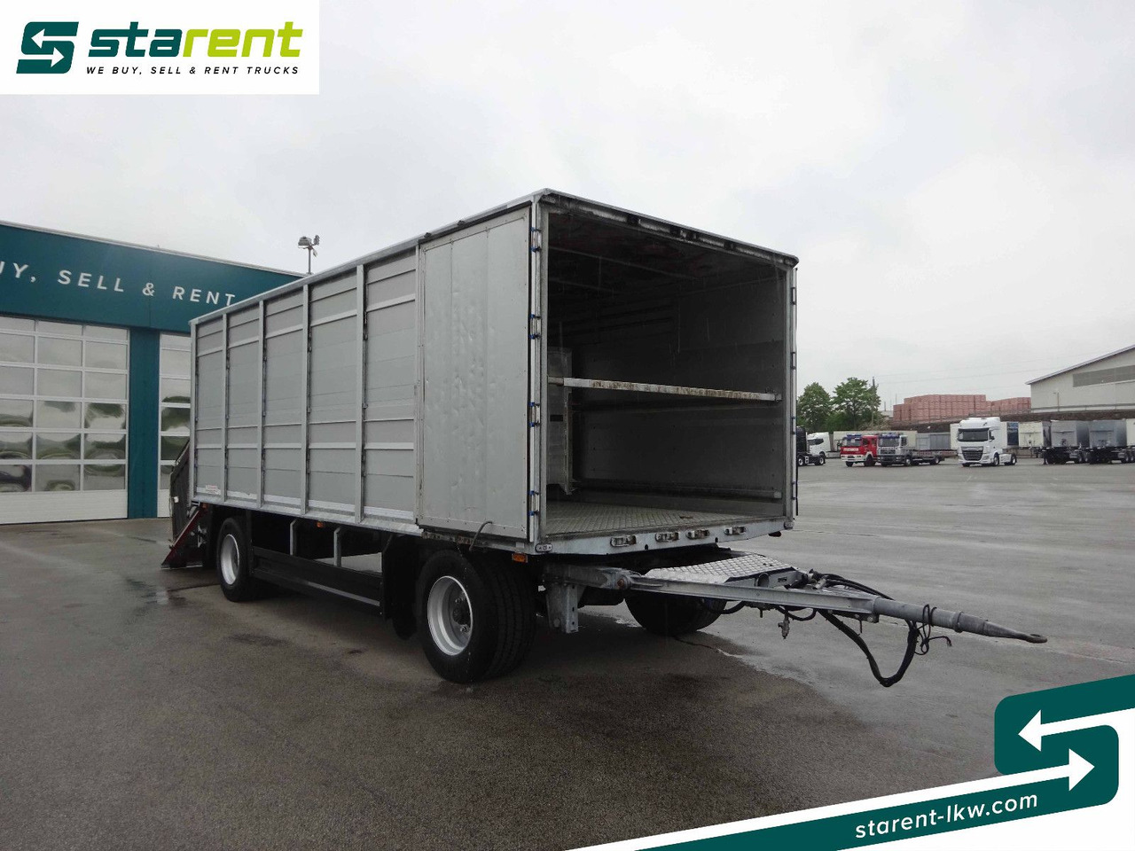 Reboque transporte de gado Scheuwimmer 2-Achser, Viehtransport Anhänger: foto 19