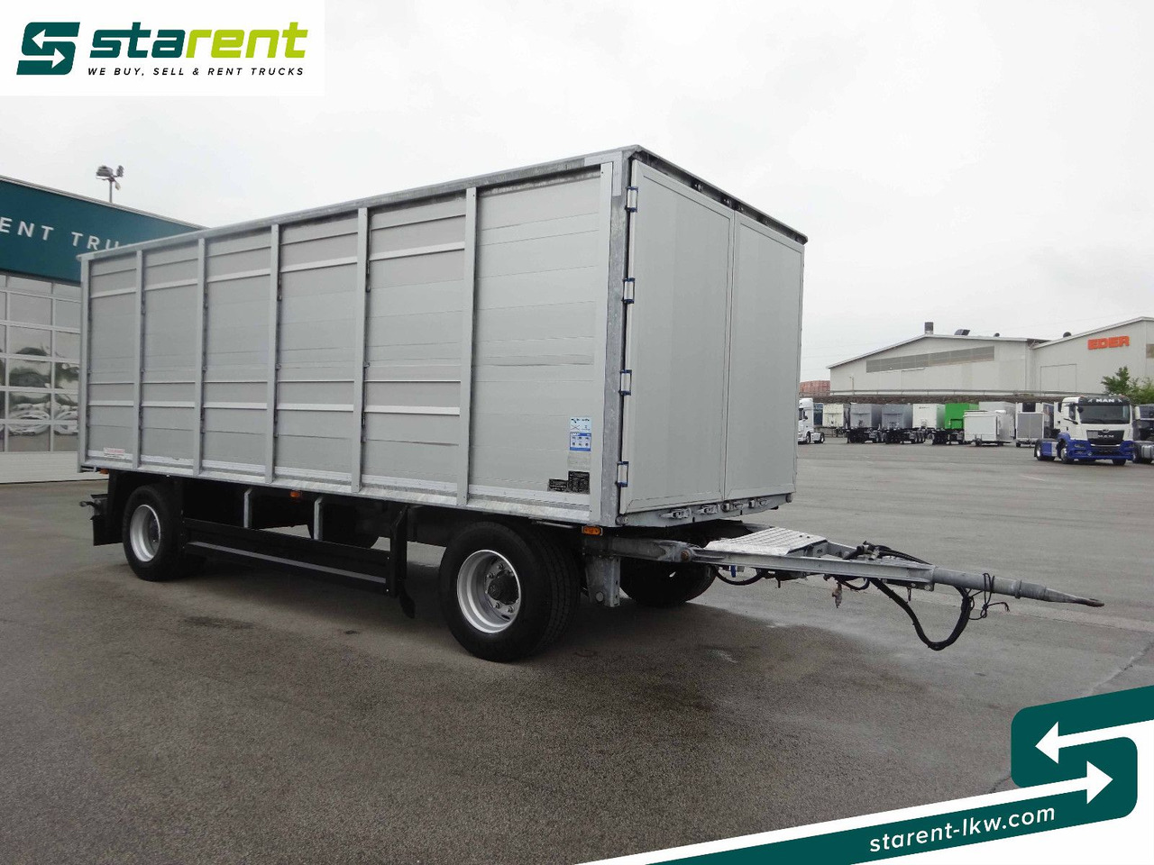 Scheuwimmer 2-Achser, Viehtransport Anhänger - Reboque transporte de gado: foto 3 Scheuwimmer 2-Achser, Viehtransport Anhänger - Reboque transporte de gado: foto 3