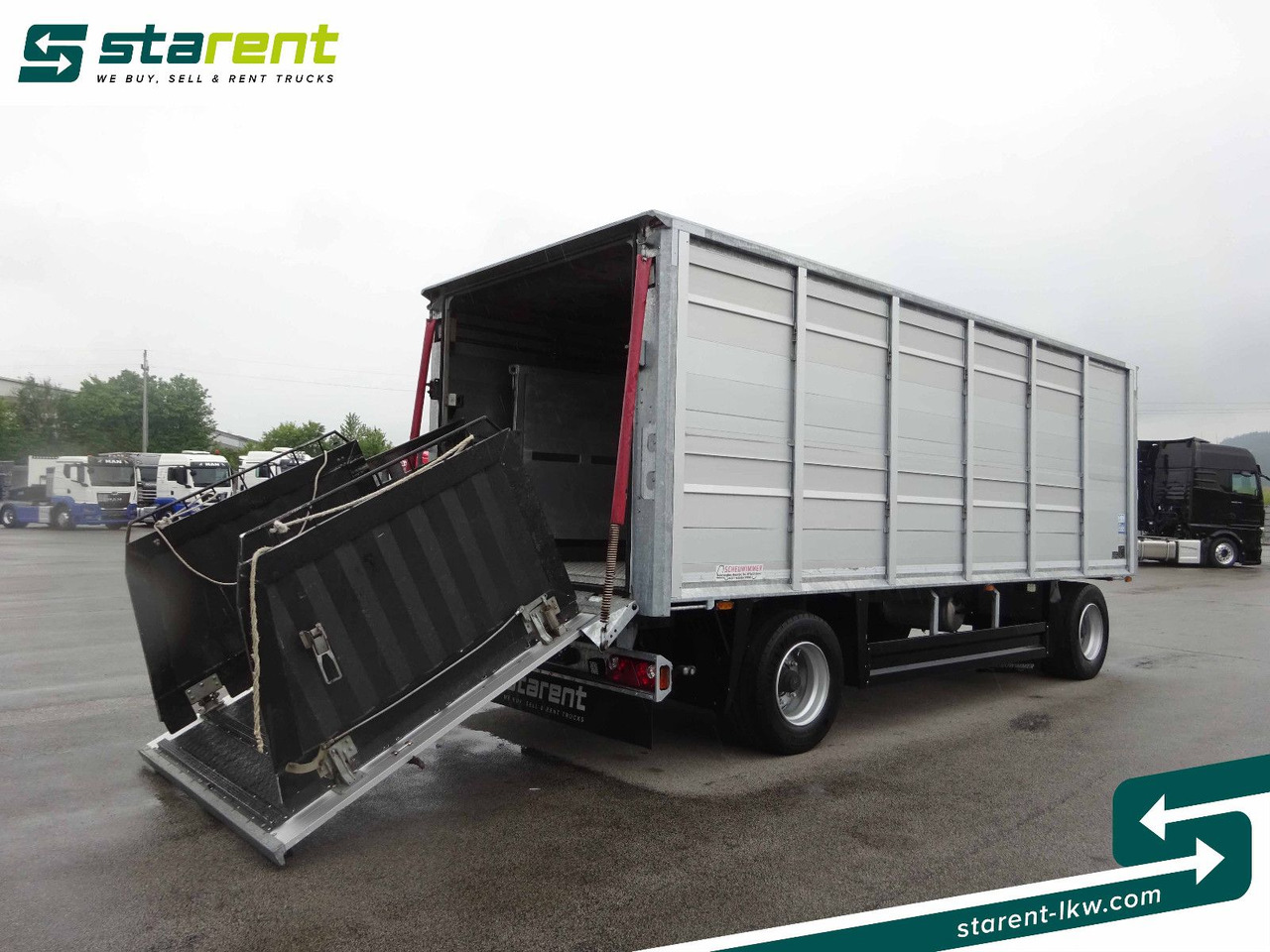 Reboque transporte de gado Scheuwimmer 2-Achser, Viehtransport Anhänger: foto 10