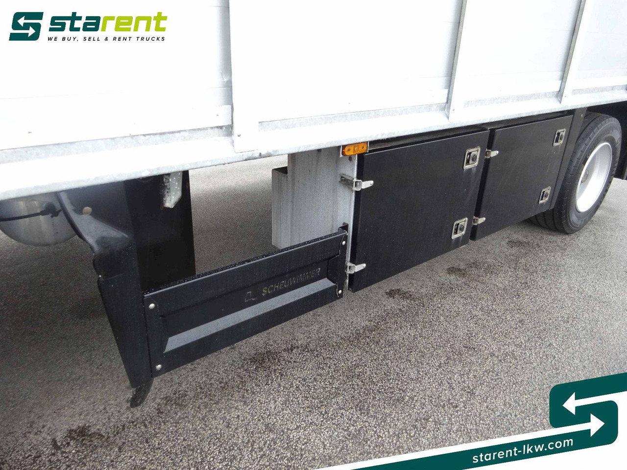 Reboque transporte de gado Scheuwimmer 2-Achser, Viehtransport Anhänger: foto 22