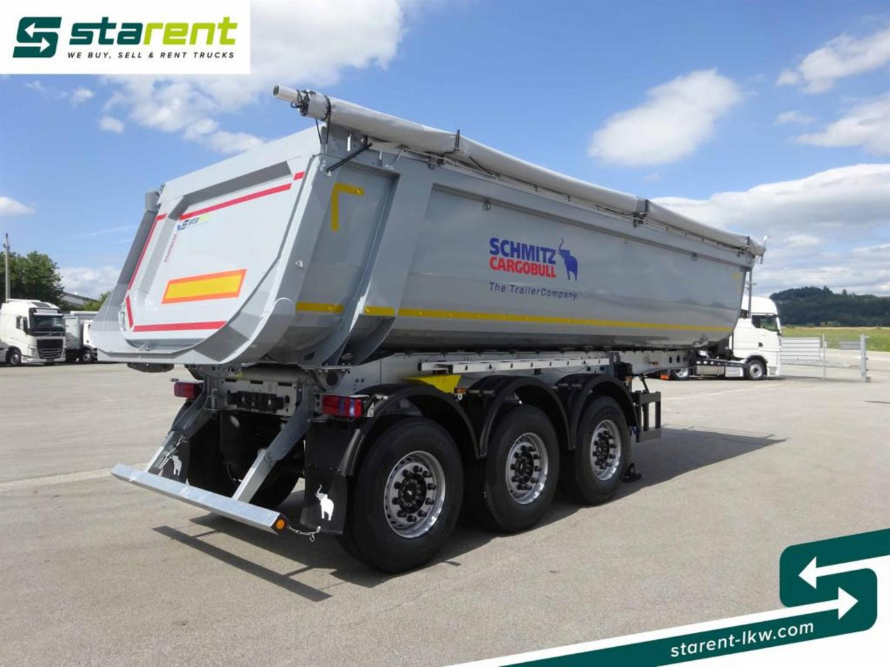Schmitz 3-Achs Kipper 24m³ Liftachse VERZINKT - Semi-reboque basculante: foto 5 Schmitz 3-Achs Kipper 24m³ Liftachse VERZINKT - Semi-reboque basculante: foto 5