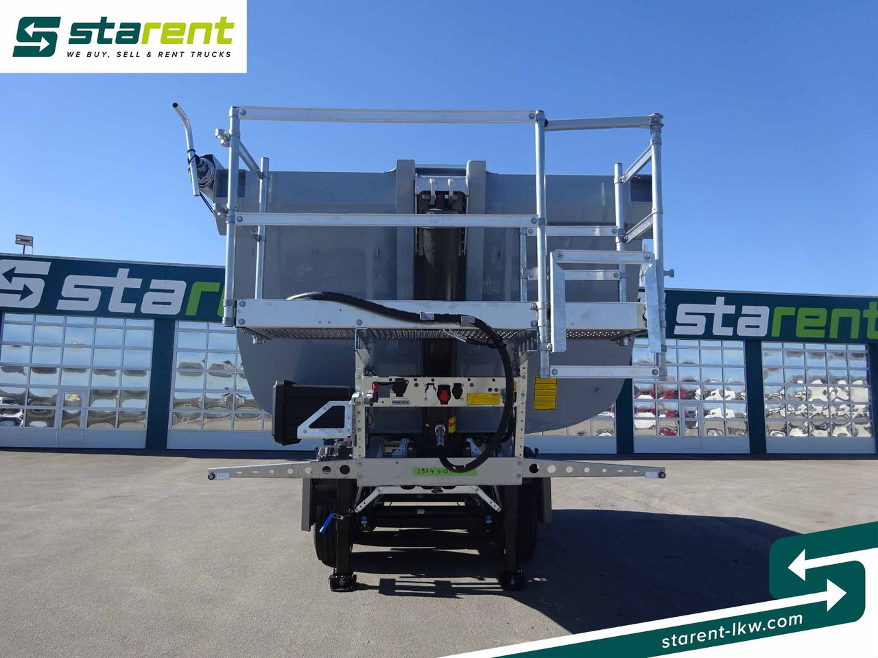 Schmitz Cargobull 3-Achs Kipper, 24m³, Liftachse, Alu Felgen - Semi-reboque basculante: foto 2 Schmitz Cargobull 3-Achs Kipper, 24m³, Liftachse, Alu Felgen - Semi-reboque basculante: foto 2