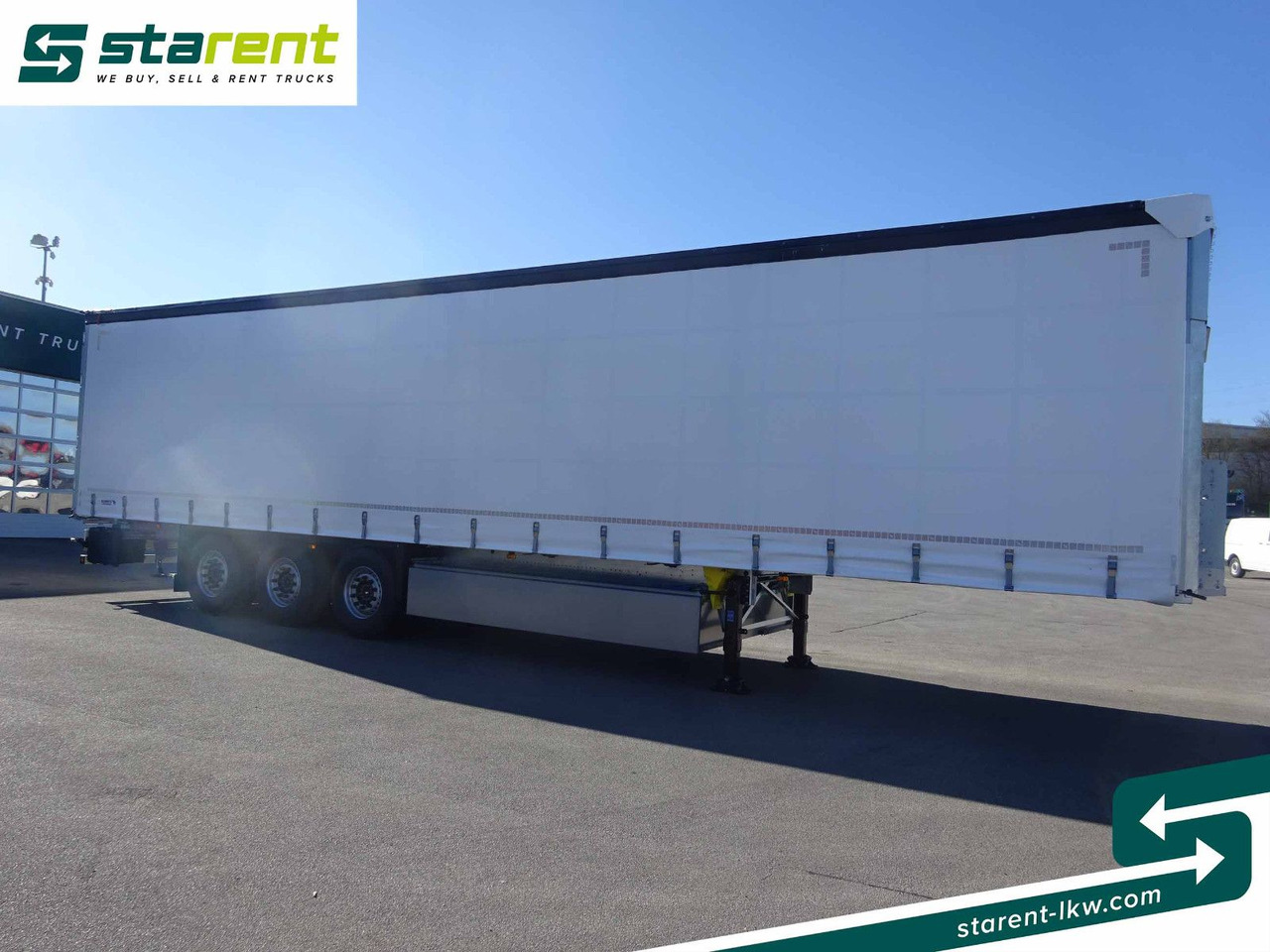 Schmitz Cargobull Tautliner, Hubdach, Liftachse, Palettenkasten - Semi-reboque de lona: foto 3 Schmitz Cargobull Tautliner, Hubdach, Liftachse, Palettenkasten - Semi-reboque de lona: foto 3
