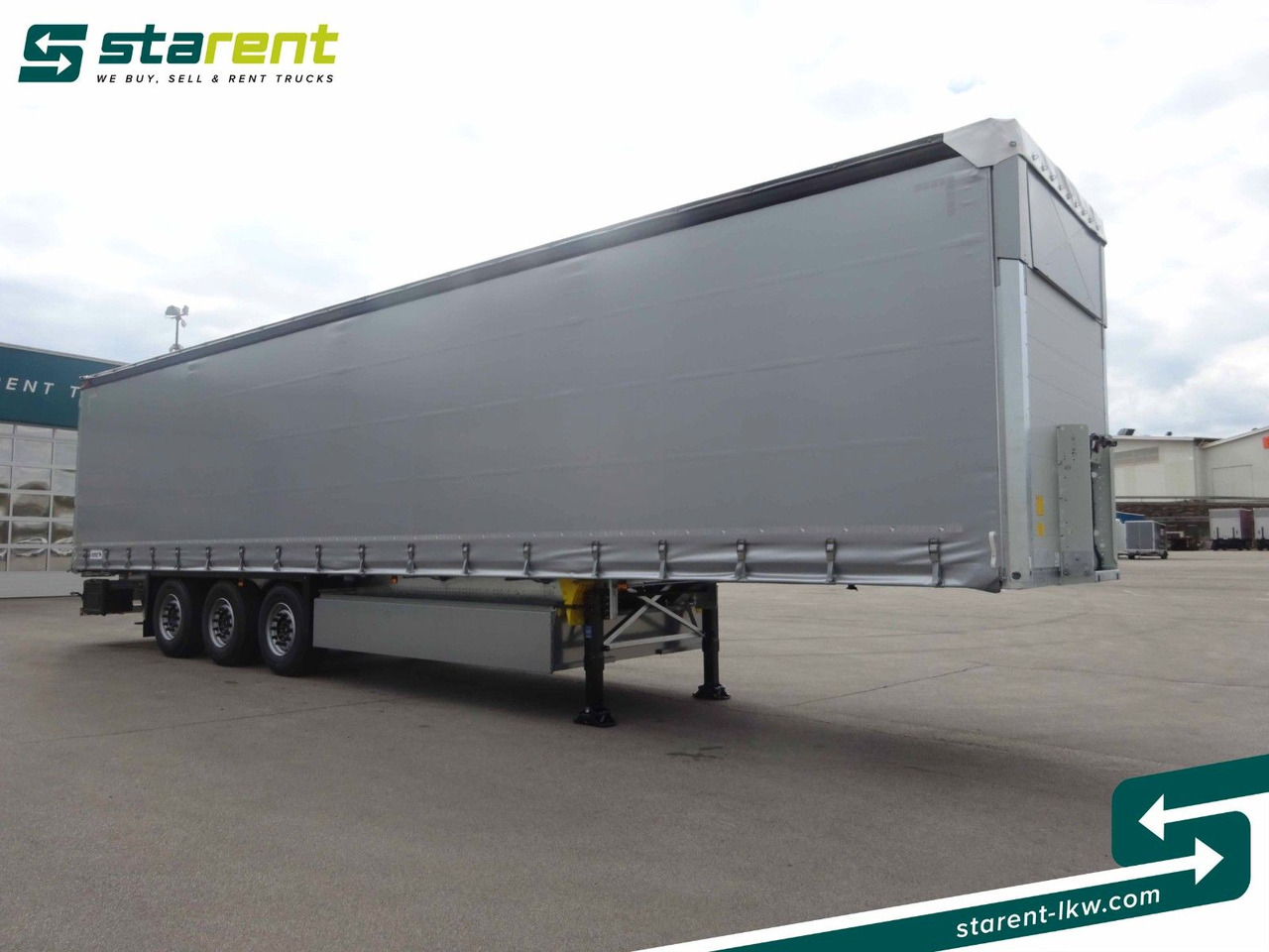 Schmitz Cargobull Tautliner, Hubdach, Liftachse, Palettenkasten,XL - Semi-reboque de lona: foto 3 Schmitz Cargobull Tautliner, Hubdach, Liftachse, Palettenkasten,XL - Semi-reboque de lona: foto 3