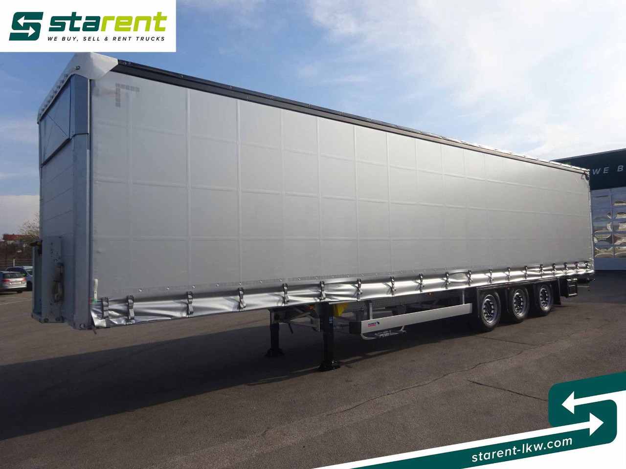 Schmitz Cargobull Varios, Hubdach, Liftachse, XL Zertifikat - Semi-reboque de lona: foto 1 Schmitz Cargobull Varios, Hubdach, Liftachse, XL Zertifikat - Semi-reboque de lona: foto 1
