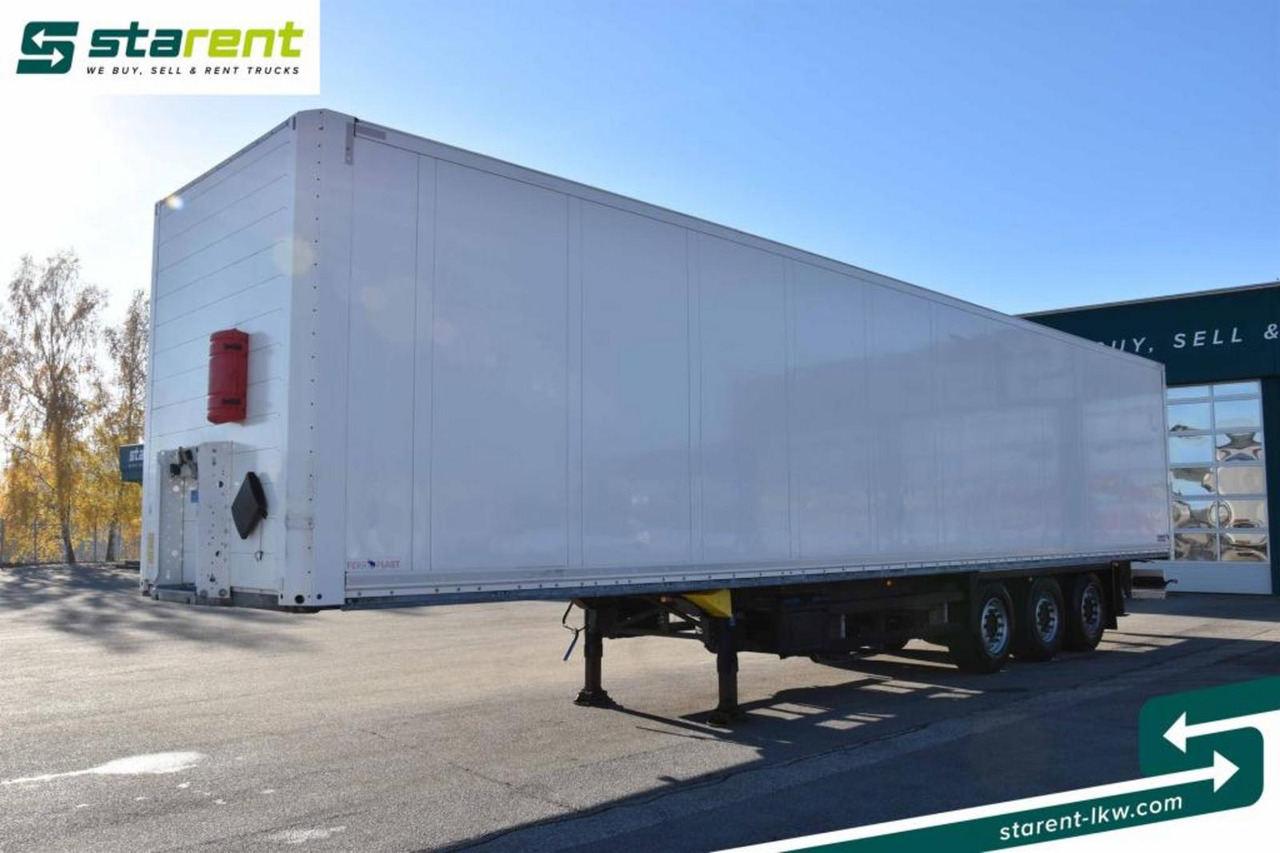 Schmitz Trockenfrachtkoffer Liftachse 3x Zurrleisten - Semi-reboque furgão: foto 1 Schmitz Trockenfrachtkoffer Liftachse 3x Zurrleisten - Semi-reboque furgão: foto 1