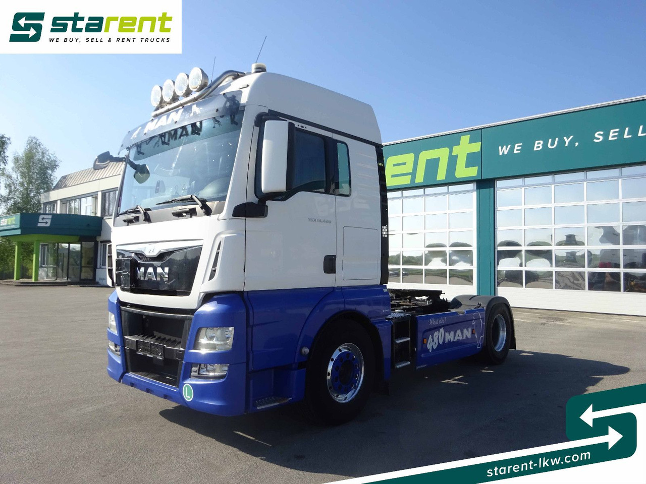 MAN TGX 18.480, 2 Leiter Hydraulik, Retarder, ADR - Tractor: foto 1 MAN TGX 18.480, 2 Leiter Hydraulik, Retarder, ADR - Tractor: foto 1