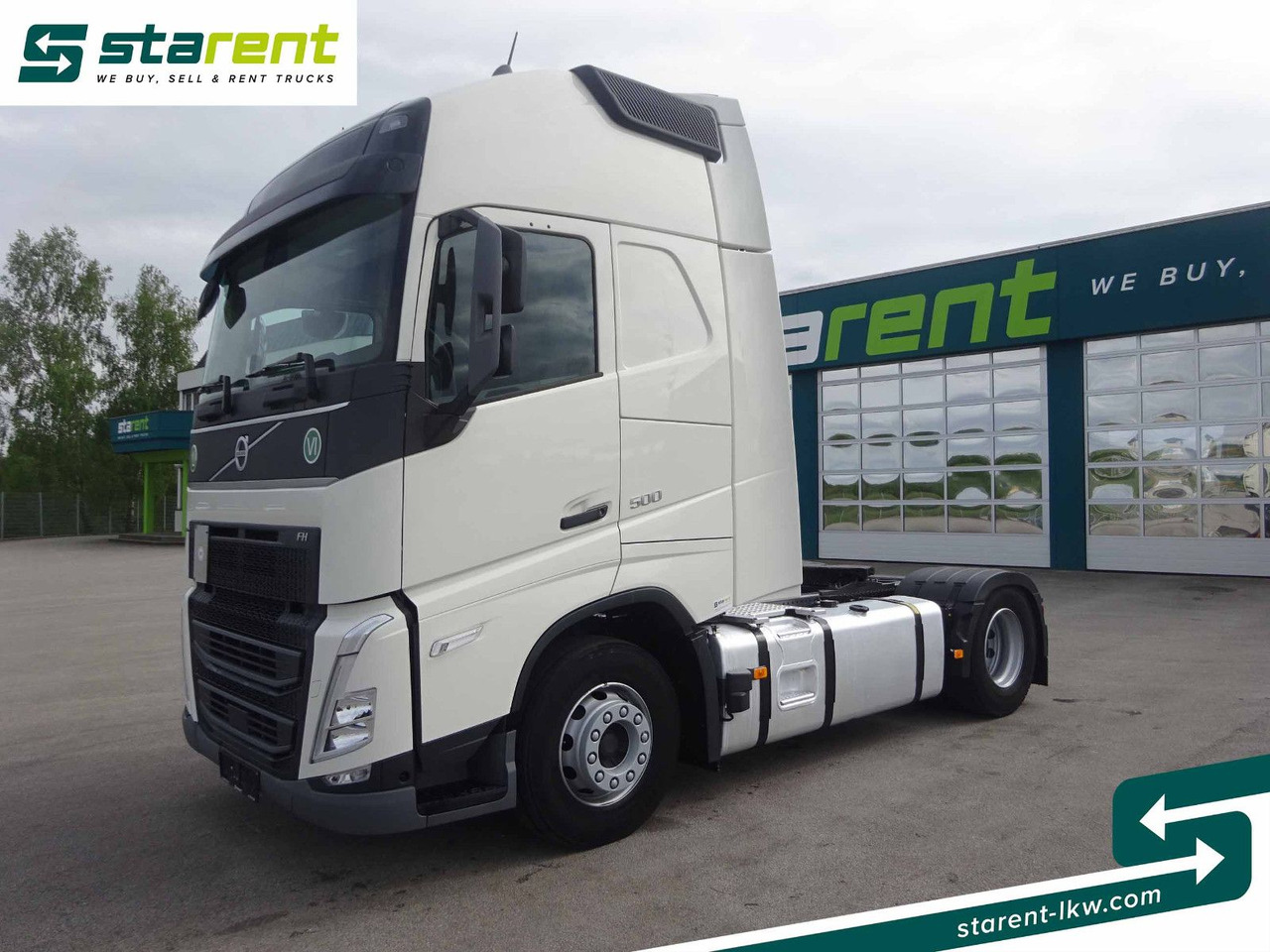 Volvo FH 500, Standklima, Leder, XL-Kabine, VEB+ - Tractor: foto 1 Volvo FH 500, Standklima, Leder, XL-Kabine, VEB+ - Tractor: foto 1