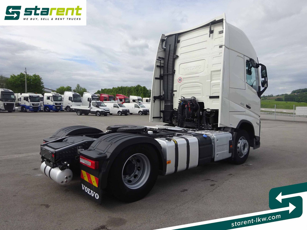 Volvo FH 500, Standklima, Leder, XL-Kabine, VEB+ - Tractor: foto 5 Volvo FH 500, Standklima, Leder, XL-Kabine, VEB+ - Tractor: foto 5