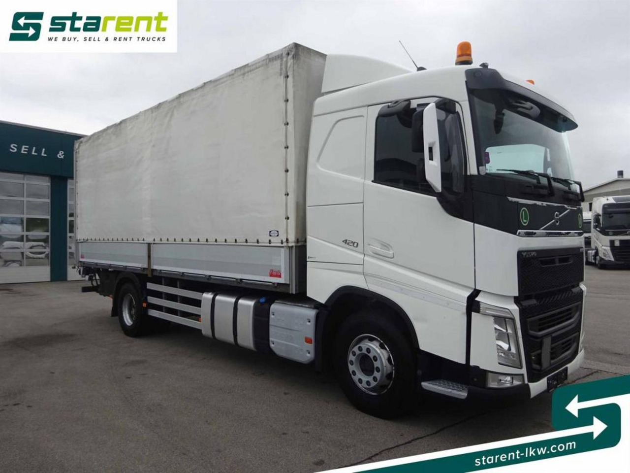 Volvo FH 420 Planenaufbau LBW 2000Kg Kamera Bett - Camião de lona: foto 3 Volvo FH 420 Planenaufbau LBW 2000Kg Kamera Bett - Camião de lona: foto 3