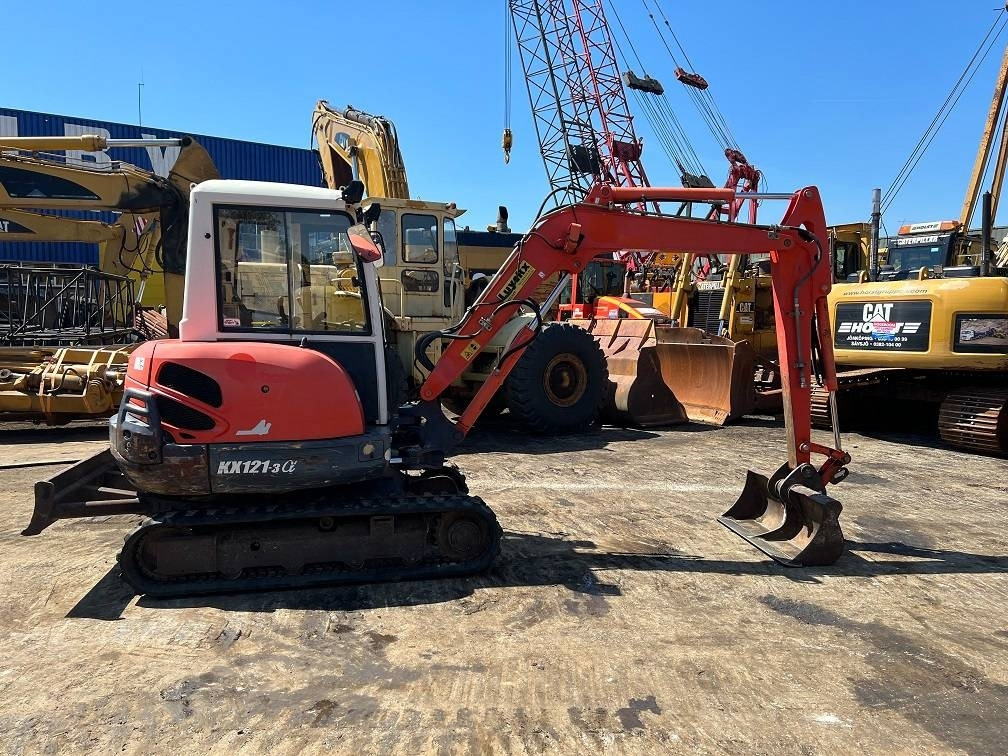 Kubota KX 121-3 - Mini escavadeira: foto 5 Kubota KX 121-3 - Mini escavadeira: foto 5