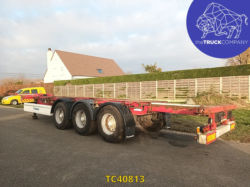Krone - Semi-reboque transportador de contêineres/ Caixa móvel: foto 4 Krone - Semi-reboque transportador de contêineres/ Caixa móvel: foto 4