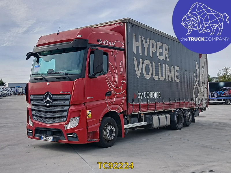 Mercedes-Benz Actros 2548 - Camião de lona: foto 1 Mercedes-Benz Actros 2548 - Camião de lona: foto 1