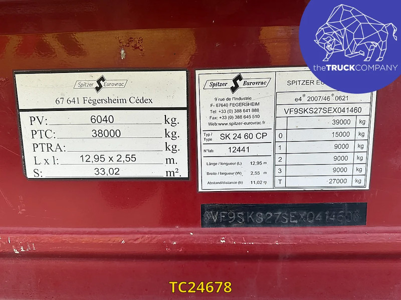 SPITZER 59000 - Semi-reboque cisterna: foto 4 SPITZER 59000 - Semi-reboque cisterna: foto 4