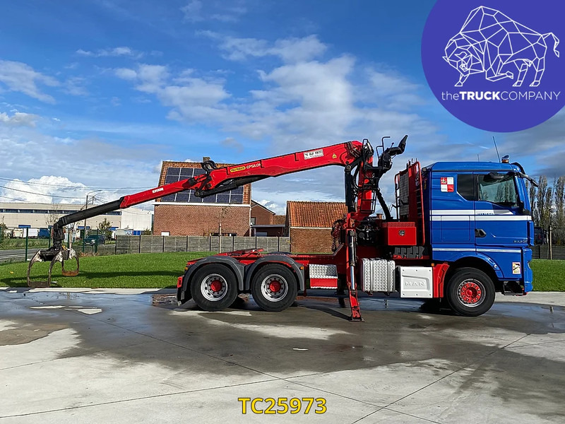 MAN TGX 33.640 + PALFINGER EPSILON CRANE S300L83 - Tractor: foto 4 MAN TGX 33.640 + PALFINGER EPSILON CRANE S300L83 - Tractor: foto 4
