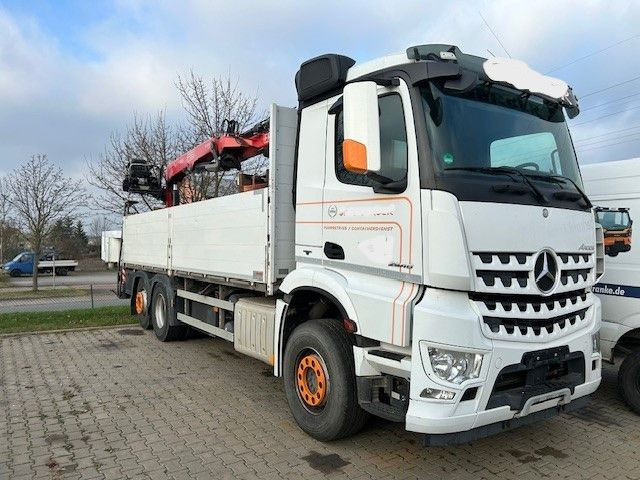 Mercedes-Benz 2545 Kran FASSI F195AS Mercedes-Benz 2545 Kran FASSI F195AS - Camião de caixa aberta/ Plataforma, Camião grua: foto 3 Mercedes-Benz 2545 Kran FASSI F195AS Mercedes-Benz 2545 Kran FASSI F195AS - Camião de caixa aberta/ Plataforma, Camião grua: foto 3