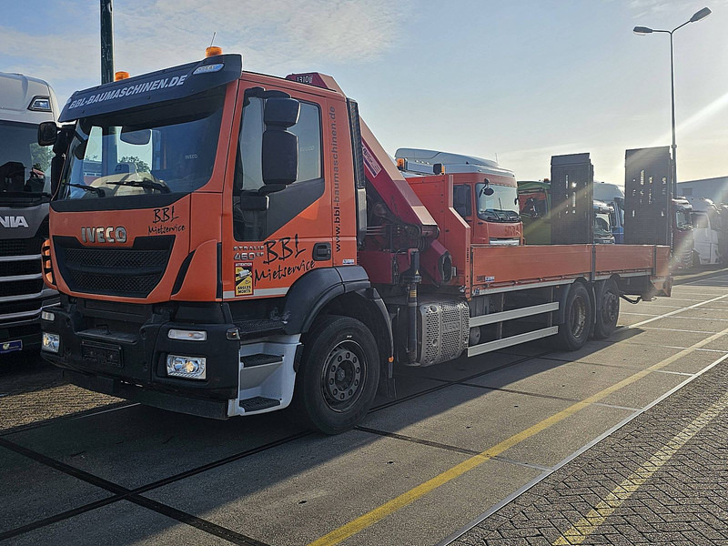 Iveco AD260S46 STRALIS MACHNINE TR. + CRANE - Camião transporte de veículos, Camião grua: foto 1 Iveco AD260S46 STRALIS MACHNINE TR. + CRANE - Camião transporte de veículos, Camião grua: foto 1