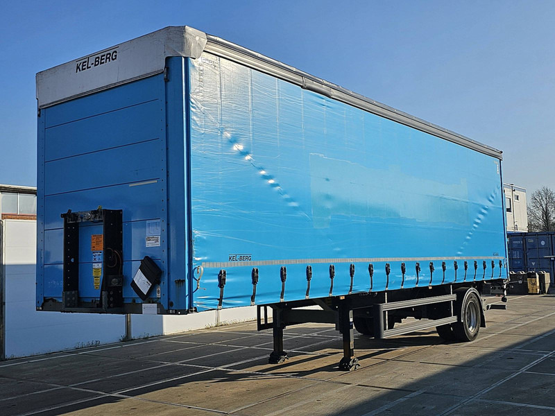 Kelberg D400V/XL/ZL/BPW 1 AXLE CITY LIFT LBW - Semi-reboque de lona: foto 1 Kelberg D400V/XL/ZL/BPW 1 AXLE CITY LIFT LBW - Semi-reboque de lona: foto 1