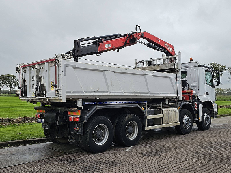 Mercedes-Benz AROCS 3243 FASSI F175A023 - Camião basculante, Camião grua: foto 3 Mercedes-Benz AROCS 3243 FASSI F175A023 - Camião basculante, Camião grua: foto 3