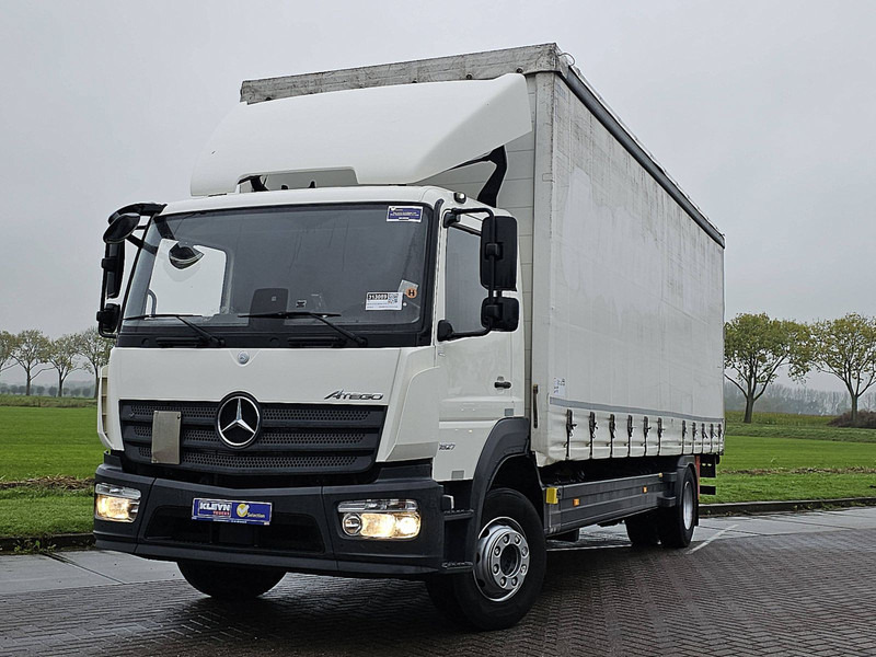 Mercedes-Benz ATEGO 1527 AIRCO LIFT BOX H 268 - Camião de lona: foto 1 Mercedes-Benz ATEGO 1527 AIRCO LIFT BOX H 268 - Camião de lona: foto 1