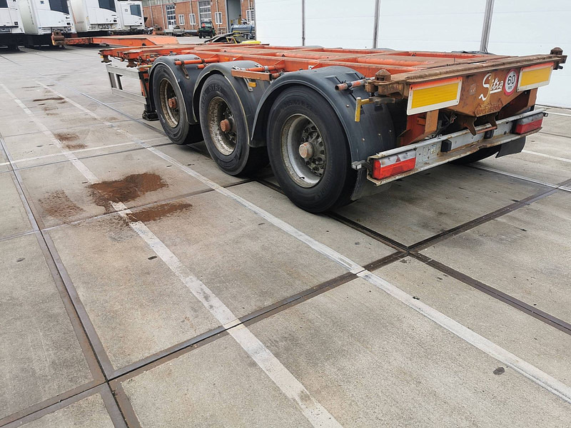 Nooteboom FT 43 03 V lift axle; BPW - Semi-reboque transportador de contêineres/ Caixa móvel: foto 5 Nooteboom FT 43 03 V lift axle; BPW - Semi-reboque transportador de contêineres/ Caixa móvel: foto 5