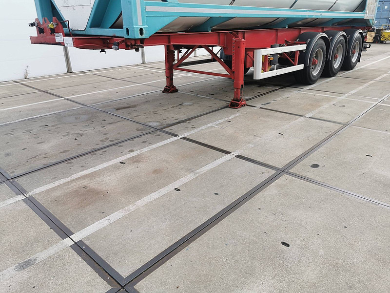 ROHR SA 39/L ATL tankcontainer chass - Semi-reboque transportador de contêineres/ Caixa móvel: foto 1 ROHR SA 39/L ATL tankcontainer chass - Semi-reboque transportador de contêineres/ Caixa móvel: foto 1