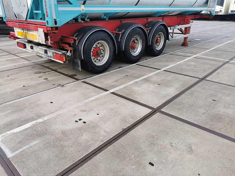 ROHR SA 39/L ATL tankcontainer chass - Semi-reboque transportador de contêineres/ Caixa móvel: foto 2 ROHR SA 39/L ATL tankcontainer chass - Semi-reboque transportador de contêineres/ Caixa móvel: foto 2