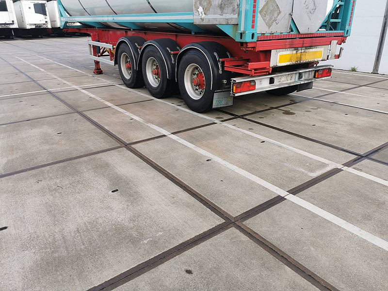 ROHR SA 39/L ATL tankcontainer chass - Semi-reboque transportador de contêineres/ Caixa móvel: foto 5 ROHR SA 39/L ATL tankcontainer chass - Semi-reboque transportador de contêineres/ Caixa móvel: foto 5