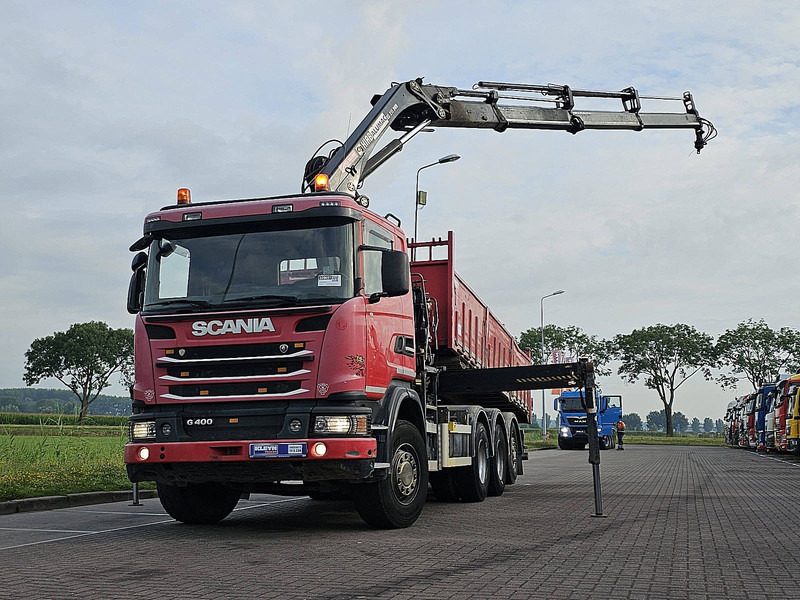 Scania G400 8X4*4 HIAB 211EP-3 - Camião basculante, Camião grua: foto 1 Scania G400 8X4*4 HIAB 211EP-3 - Camião basculante, Camião grua: foto 1