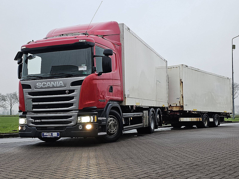 Scania G450 6X2*4 MLB CROWN ED. - Camião transportador de contêineres/ Caixa móvel: foto 1 Scania G450 6X2*4 MLB CROWN ED. - Camião transportador de contêineres/ Caixa móvel: foto 1