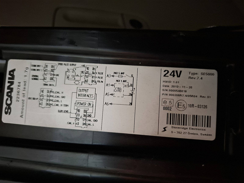 Camião de caixa aberta/ Plataforma Scania R400 RETARDER TWISTLOCKS: foto 17