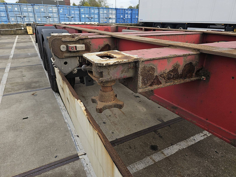 Semi-reboque transportador de contêineres/ Caixa móvel Schmitz Cargobull SCF 24 G EURO: foto 7