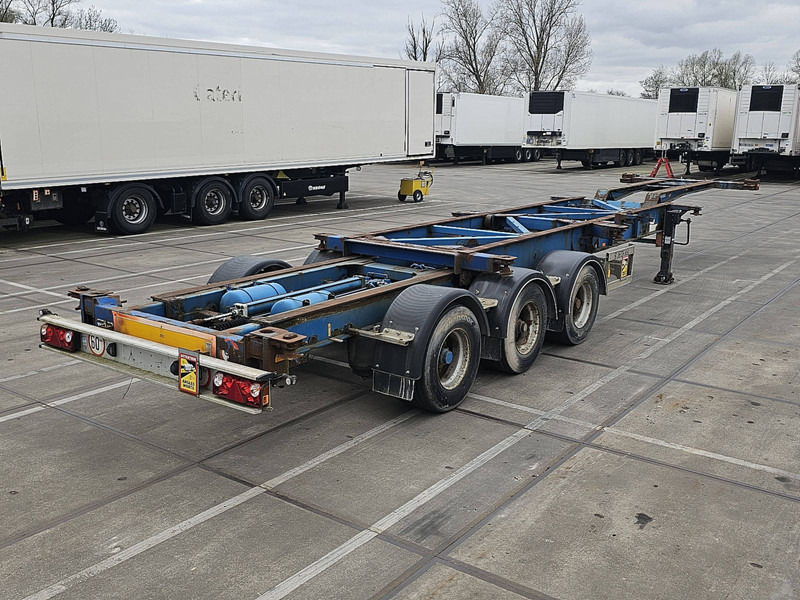 Van Hool S/00027 1x20ft - Semi-reboque transportador de contêineres/ Caixa móvel: foto 2 Van Hool S/00027 1x20ft - Semi-reboque transportador de contêineres/ Caixa móvel: foto 2