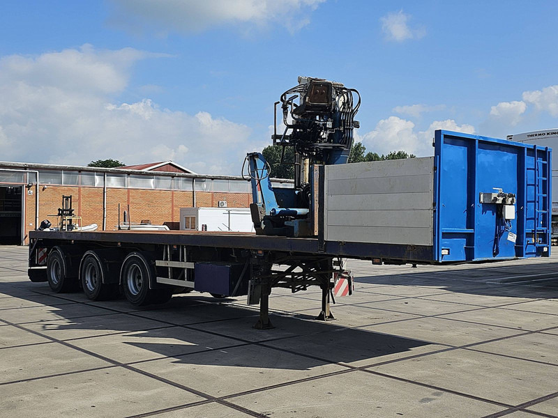 Vogelzang VO2-STG-15-30-STN Crane Kran Kraan - Semi-reboque plataforma/ Caixa aberta: foto 3 Vogelzang VO2-STG-15-30-STN Crane Kran Kraan - Semi-reboque plataforma/ Caixa aberta: foto 3