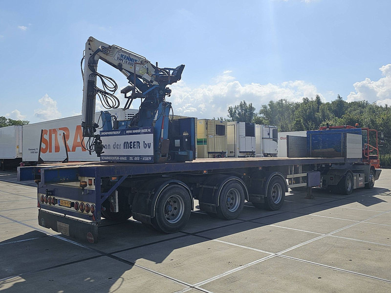 Vogelzang VO2-STG-15-30-STN Crane Kran Kraan - Semi-reboque plataforma/ Caixa aberta: foto 2 Vogelzang VO2-STG-15-30-STN Crane Kran Kraan - Semi-reboque plataforma/ Caixa aberta: foto 2