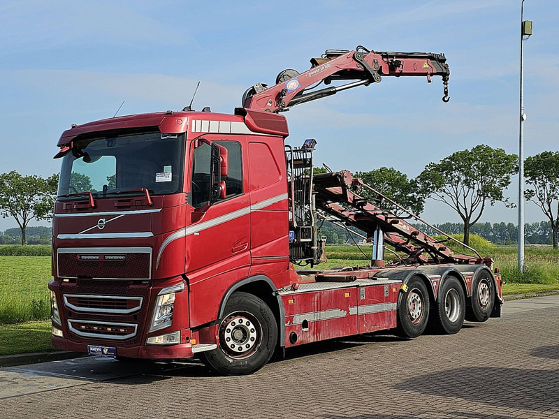 Volvo FH 500 8X2 3X STEERAXLE - Camião com sistema de cabo, Camião grua: foto 2 Volvo FH 500 8X2 3X STEERAXLE - Camião com sistema de cabo, Camião grua: foto 2