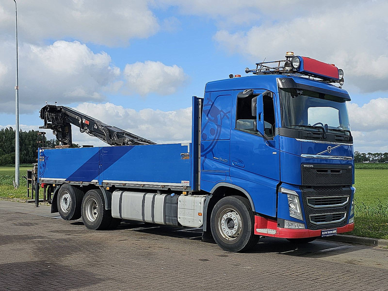Camião de caixa aberta/ Plataforma, Camião grua Volvo FH 540 6X2 HIAB 117K PRO: foto 5