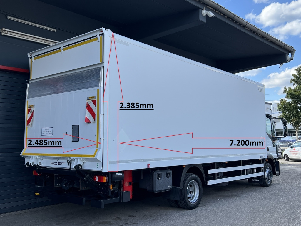 Camião furgão Iveco EuroCargo ML120E25 Klima 7,2m Koff+LBW Orig27tkm: foto 11