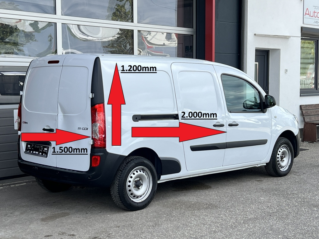Mercedes-Benz Citan 111 CDI extralang Scheckheftgepflegt PDC - Furgão compacto: foto 2 Mercedes-Benz Citan 111 CDI extralang Scheckheftgepflegt PDC - Furgão compacto: foto 2